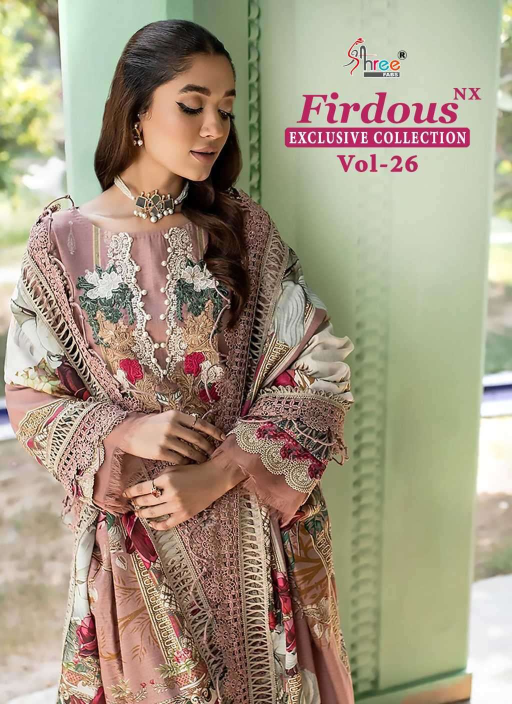 Shree Fabs Firdous Exclusive Collection Vol 26 NX